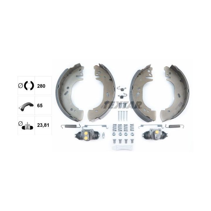 Stabdžių trinkelių komplektas TEXTAR 83054500