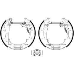 Stabdžių trinkelių komplektas TEXTAR 84030402