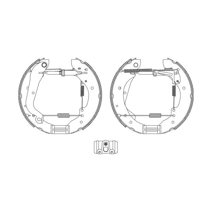 Stabdžių trinkelių komplektas TEXTAR 84030600