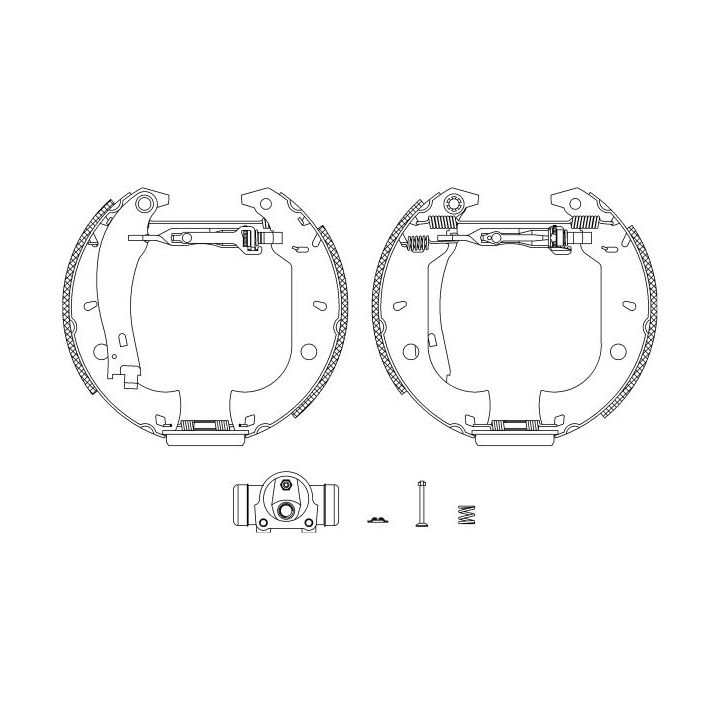 Stabdžių trinkelių komplektas TEXTAR 84037003