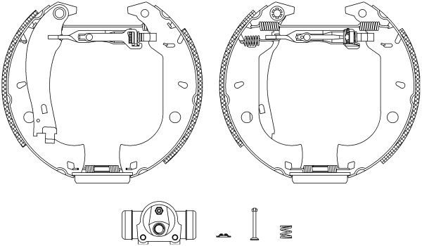 Stabdžių trinkelių komplektas TEXTAR 84037003