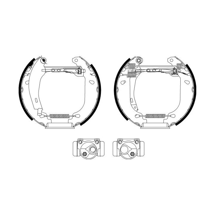 Stabdžių trinkelių komplektas TEXTAR 84037404