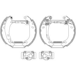 Stabdžių trinkelių komplektas TEXTAR 84037406