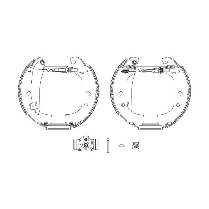 Stabdžių trinkelių komplektas TEXTAR 84047800