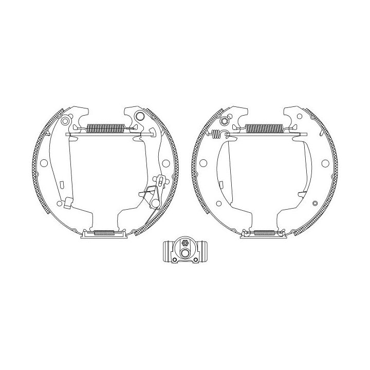 Stabdžių trinkelių komplektas TEXTAR 84049901