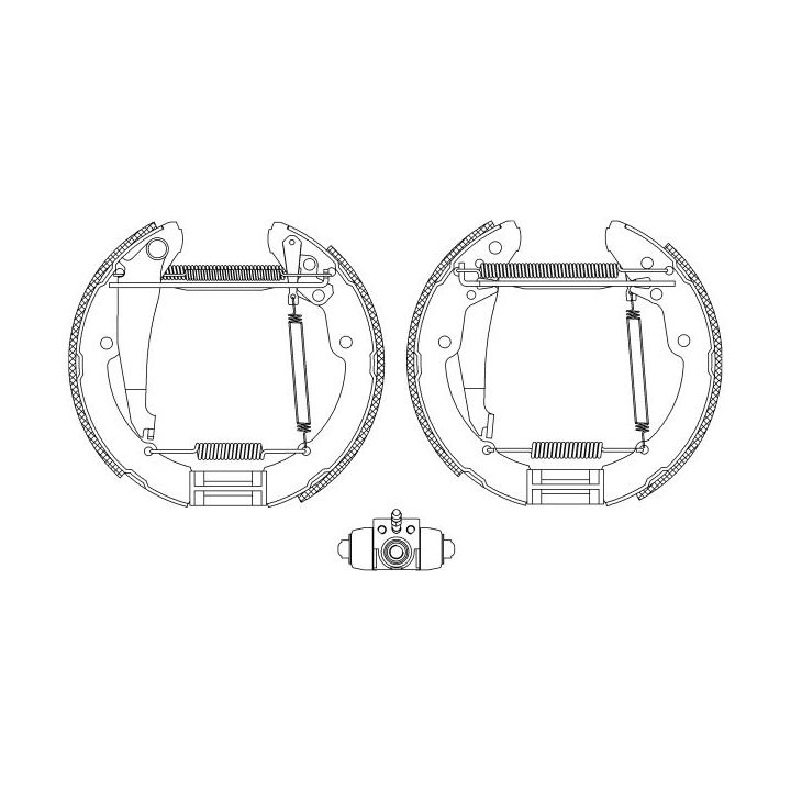 Stabdžių trinkelių komplektas TEXTAR 84052401