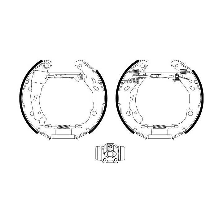 Stabdžių trinkelių komplektas TEXTAR 84060201