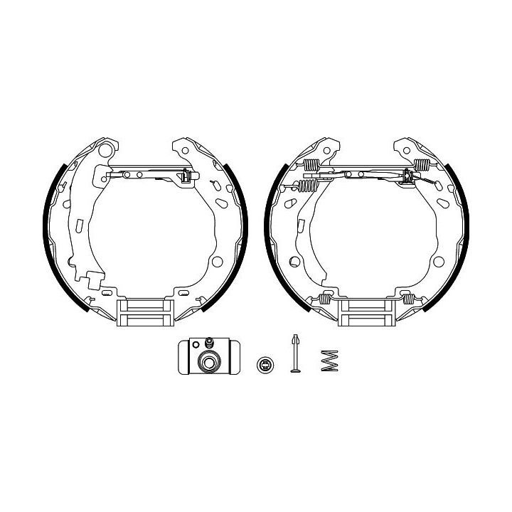 Stabdžių trinkelių komplektas TEXTAR 84061600