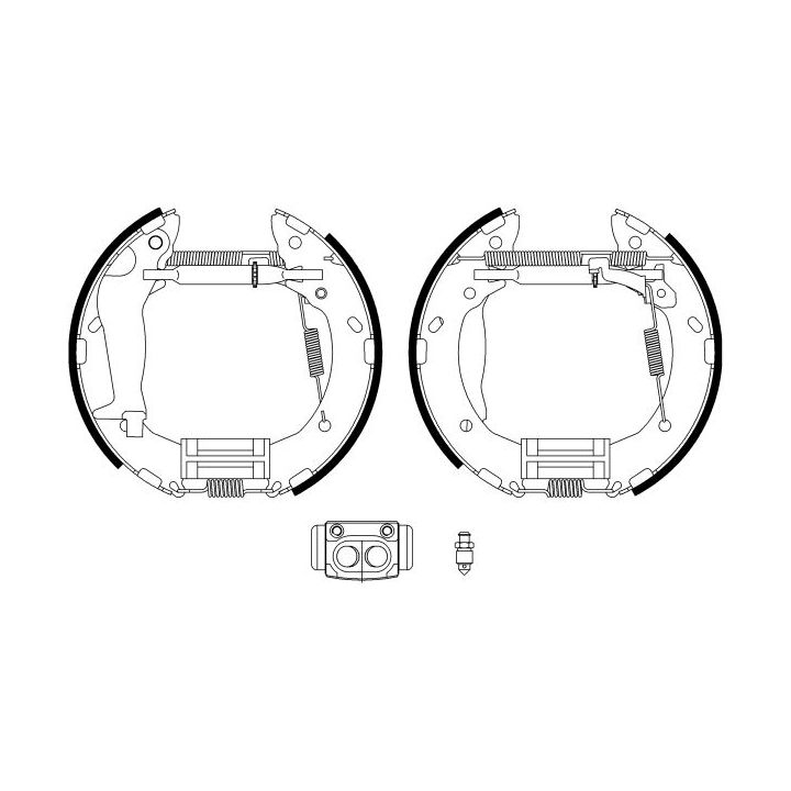 Stabdžių trinkelių komplektas TEXTAR 84063300