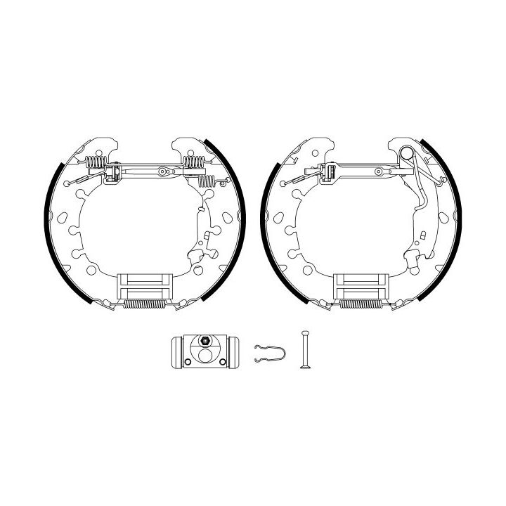 Stabdžių trinkelių komplektas TEXTAR 84065301