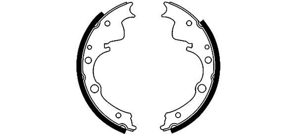 Stabdžių trinkelių komplektas TEXTAR 91016100