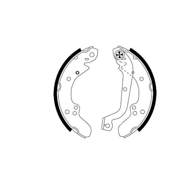 Stabdžių trinkelių komplektas TEXTAR 91030600