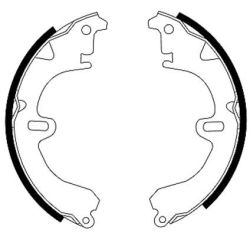 Stabdžių trinkelių komplektas TEXTAR 91032500