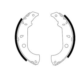 Stabdžių trinkelių komplektas TEXTAR 91037000