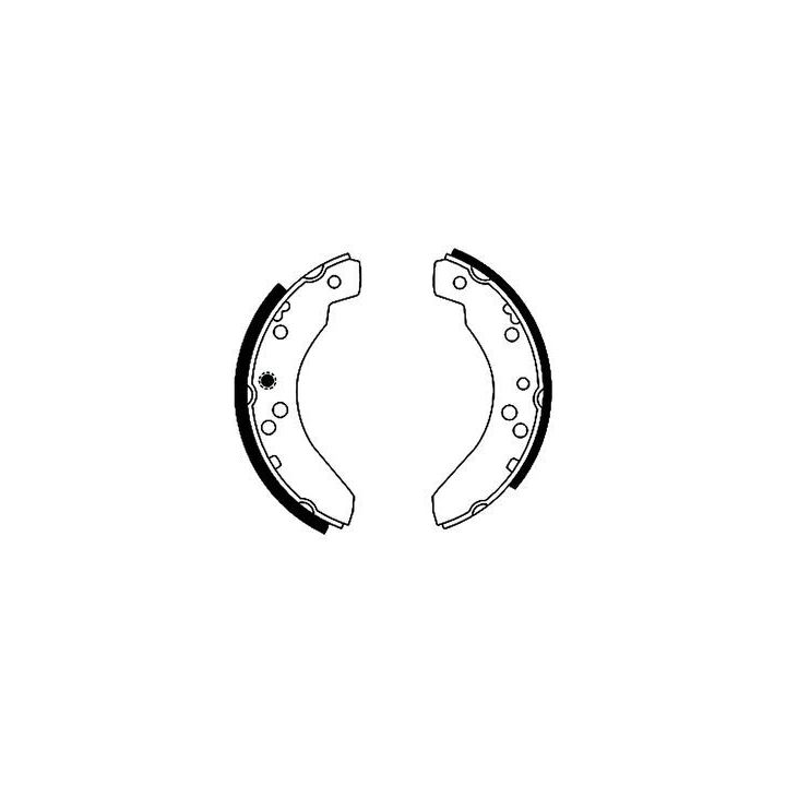 Stabdžių trinkelių komplektas TEXTAR 91037500