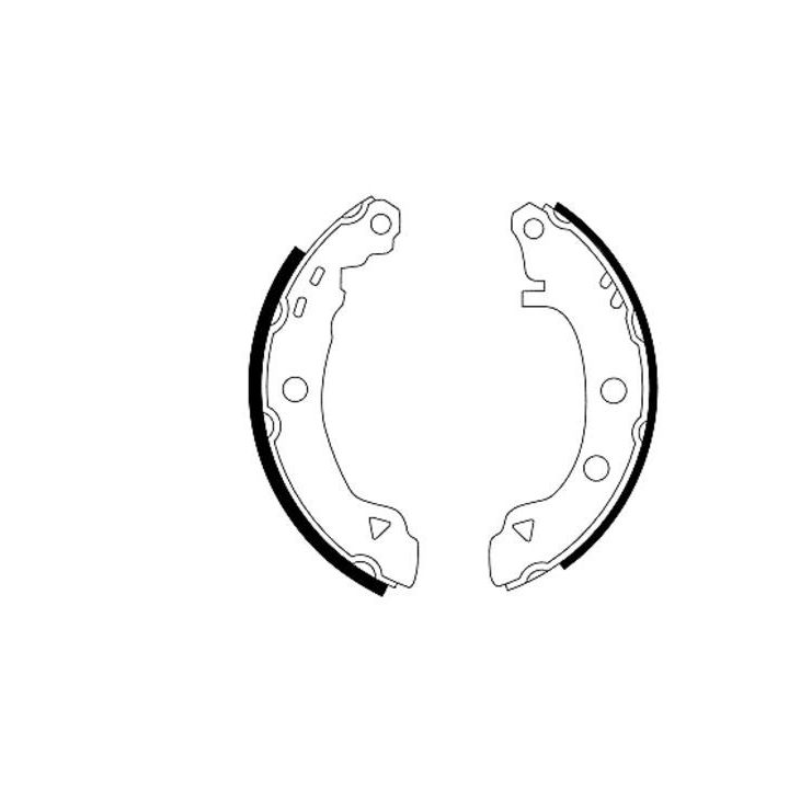 Stabdžių trinkelių komplektas TEXTAR 91037901