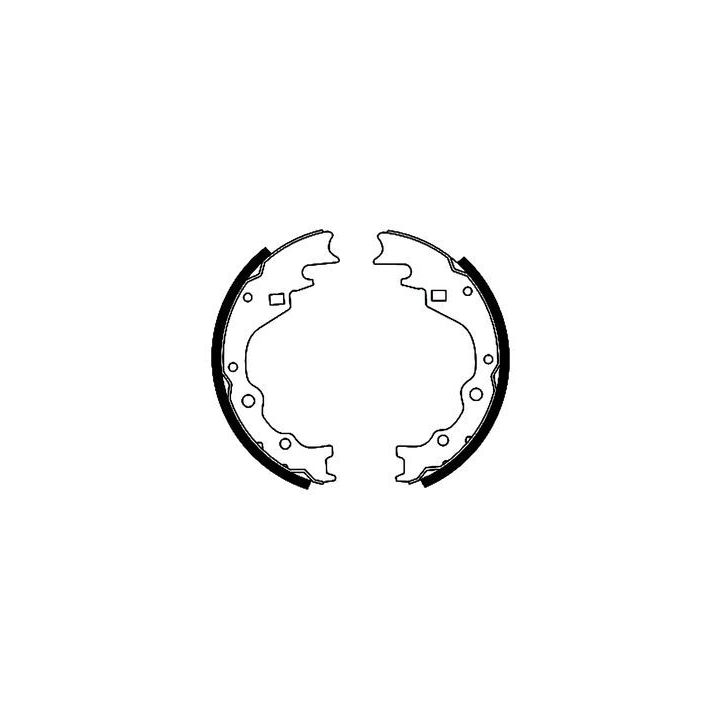 Stabdžių trinkelių komplektas TEXTAR 91040100