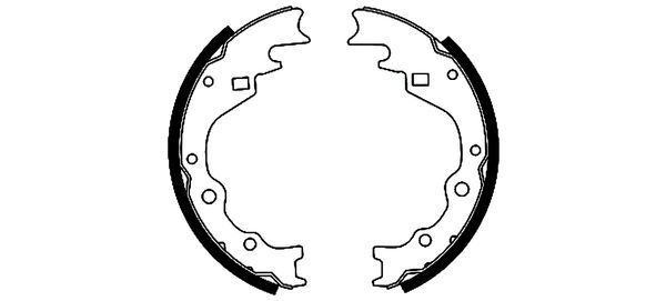 Stabdžių trinkelių komplektas TEXTAR 91040100