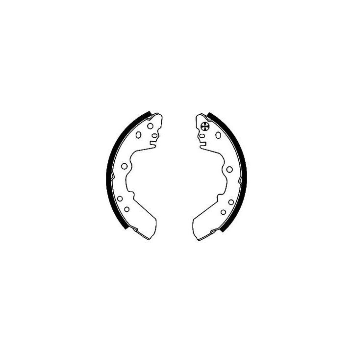 Stabdžių trinkelių komplektas TEXTAR 91045100