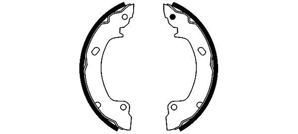 Stabdžių trinkelių komplektas TEXTAR 91045600