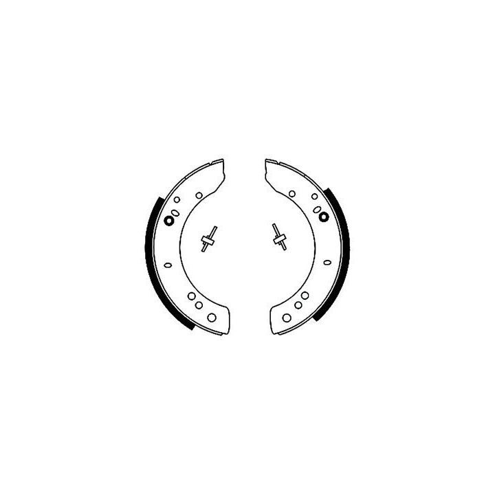 Stabdžių trinkelių komplektas TEXTAR 91048100