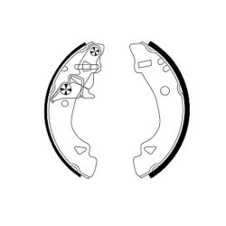 Stabdžių trinkelių komplektas TEXTAR 91048400