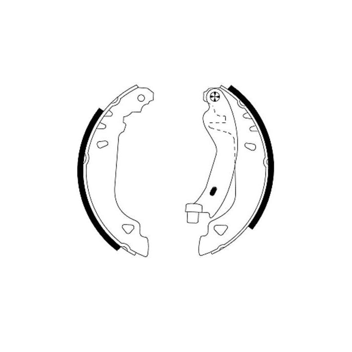 Stabdžių trinkelių komplektas TEXTAR 91049100