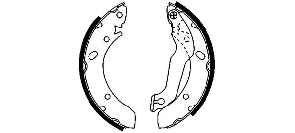 Stabdžių trinkelių komplektas TEXTAR 91052300