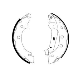 Stabdžių trinkelių komplektas TEXTAR 91052800