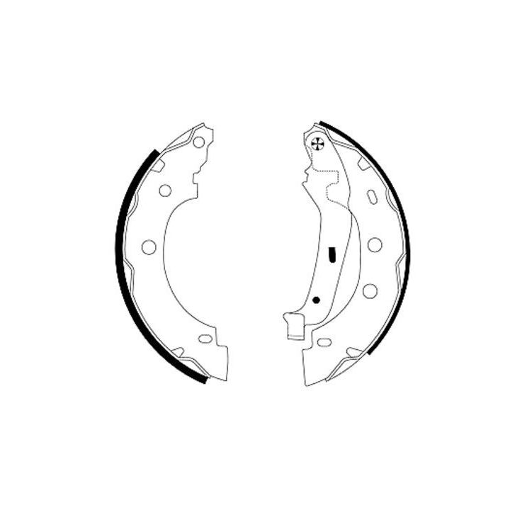 Stabdžių trinkelių komplektas TEXTAR 91052800