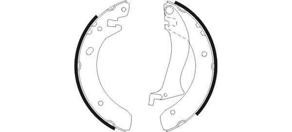 Stabdžių trinkelių komplektas TEXTAR 91055600