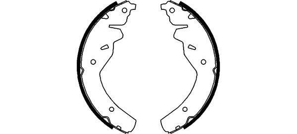 Stabdžių trinkelių komplektas TEXTAR 91055900