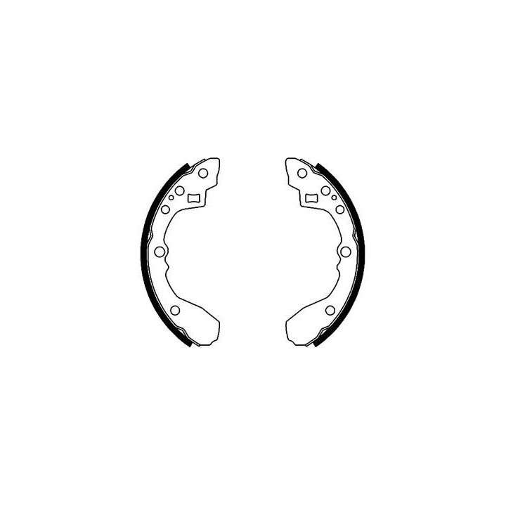 Stabdžių trinkelių komplektas TEXTAR 91056100