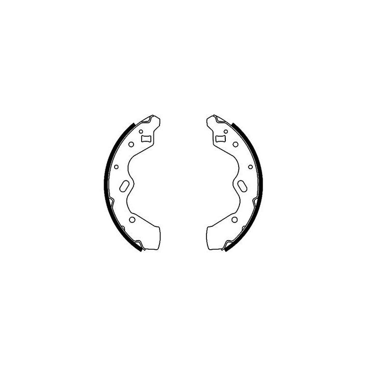 Stabdžių trinkelių komplektas TEXTAR 91056300