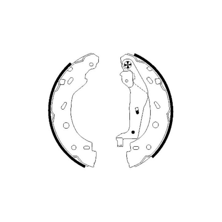 Stabdžių trinkelių komplektas TEXTAR 91057400