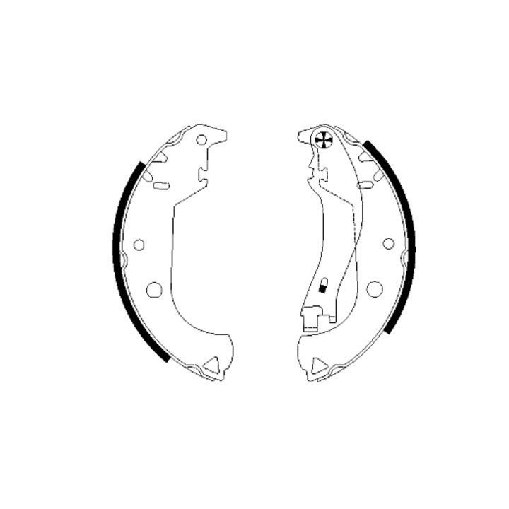 Stabdžių trinkelių komplektas TEXTAR 91059900