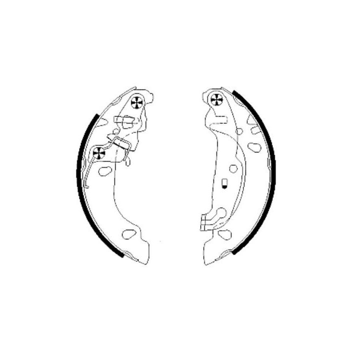 Stabdžių trinkelių komplektas TEXTAR 91060000