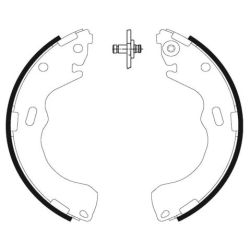 Stabdžių trinkelių komplektas TEXTAR 91060600