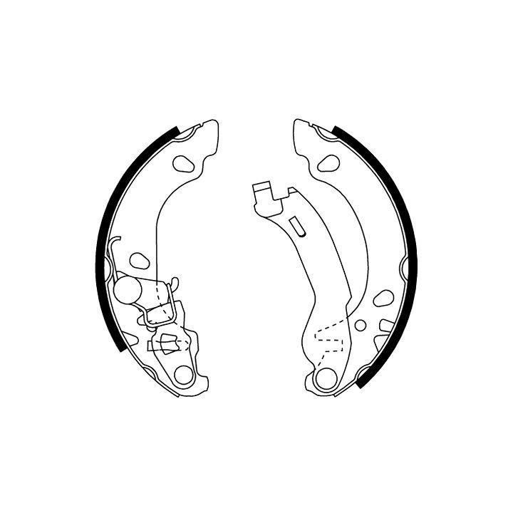 Stabdžių trinkelių komplektas TEXTAR 91061000