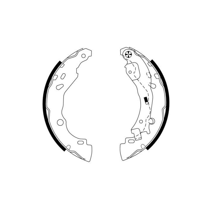 Stabdžių trinkelių komplektas TEXTAR 91061600