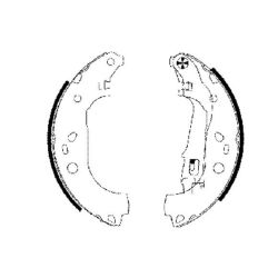 Stabdžių trinkelių komplektas TEXTAR 91062000