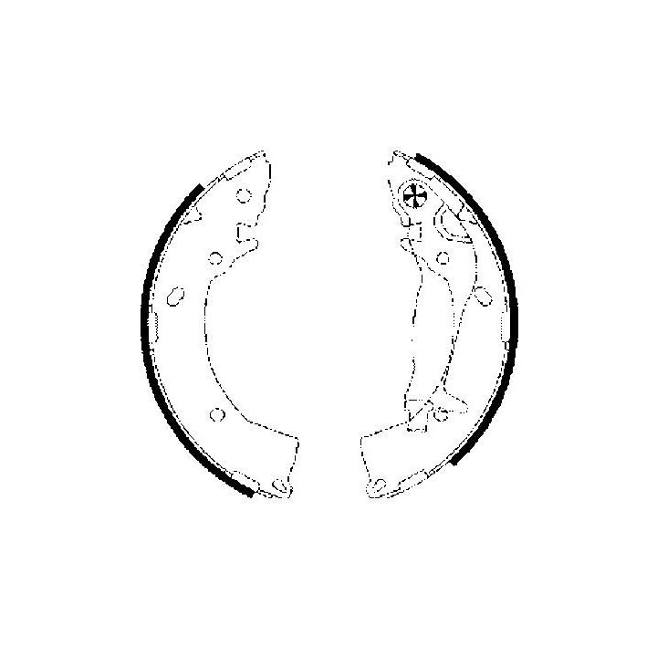 Stabdžių trinkelių komplektas TEXTAR 91063300