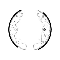 Stabdžių trinkelių komplektas TEXTAR 91063600