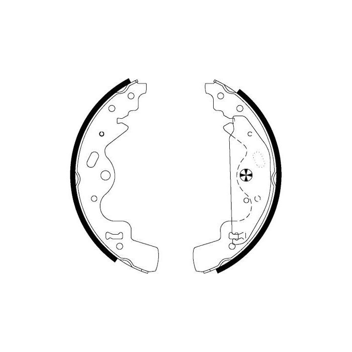 Stabdžių trinkelių komplektas TEXTAR 91063600