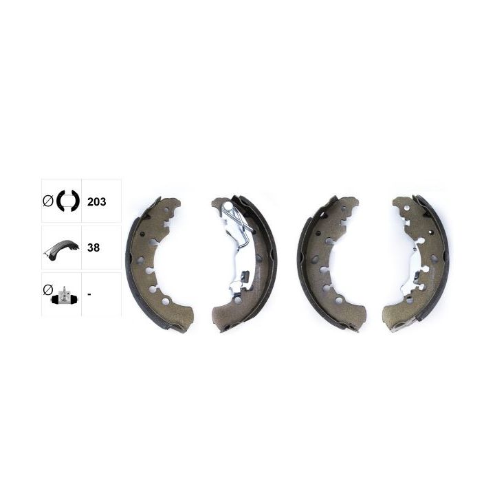 Stabdžių trinkelių komplektas TEXTAR 91065300