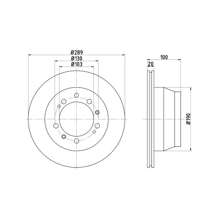 Stabdžių diskas TEXTAR 92040100