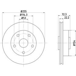 Stabdžių diskas TEXTAR 92079000
