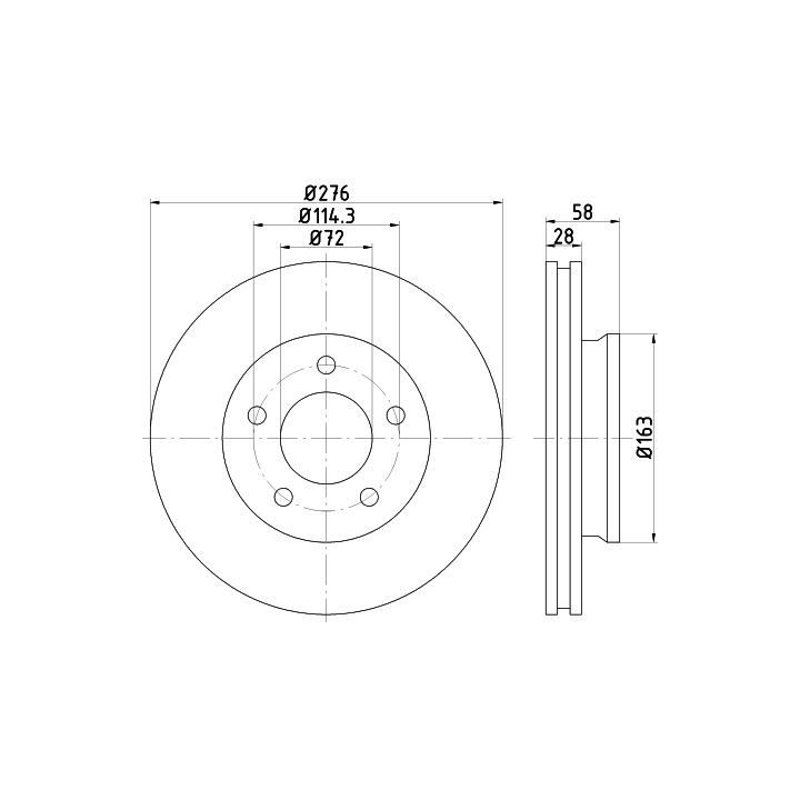 Stabdžių diskas TEXTAR 92130000