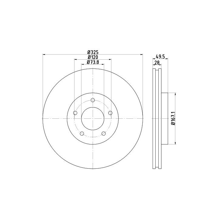 Stabdžių diskas TEXTAR 92184903