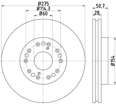 Stabdžių diskas TEXTAR 92226500